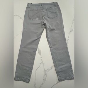 Buffalo Mid Rise Stretch Skinny Ankle Grazer Pale Green Womens Jeans Sz 12